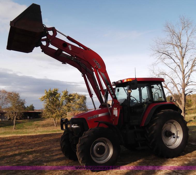 image for item D1282 2004 Case IH MXM120 MFWD tractor