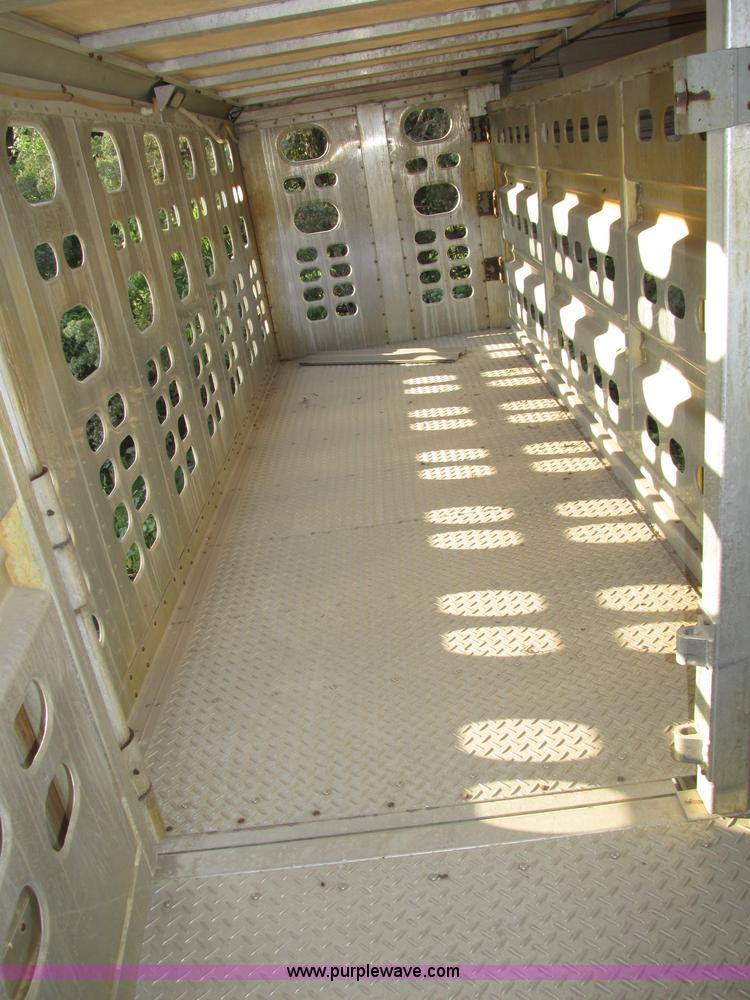 image for item F7463 2000 Wilson Stock Master 53' spread axle livestock trailer