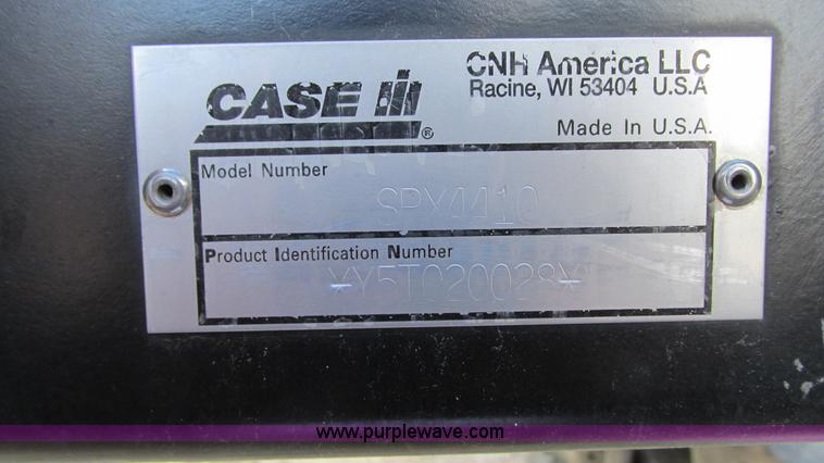 image for item G9082 2005 Case IH SPX4410 Patriot self-propelled sprayer