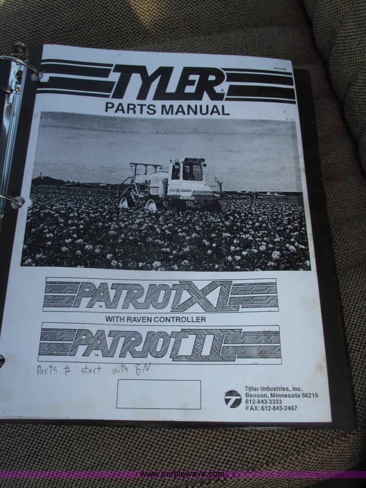 image for item G9900 1992 Tyler Patriot self-propelled sprayer