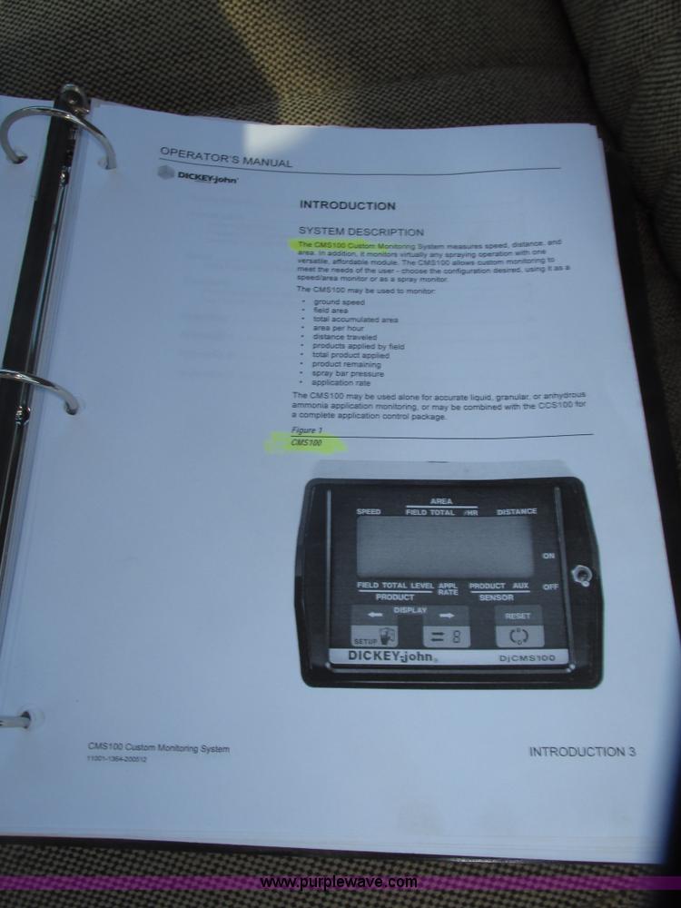 image for item G9900 1992 Tyler Patriot self-propelled sprayer