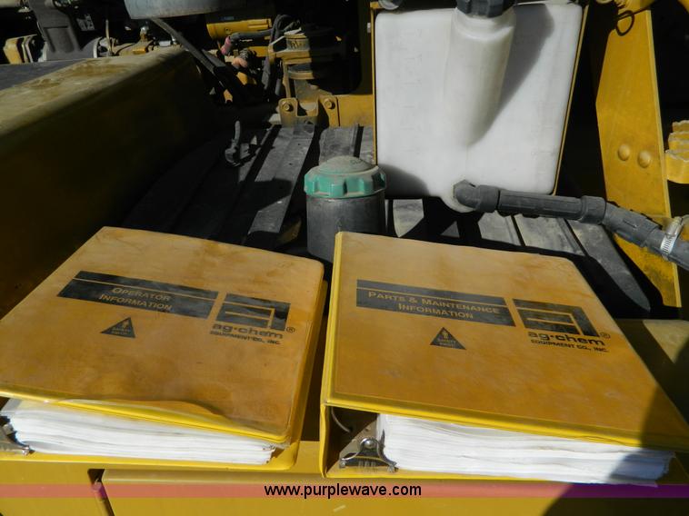 image for item H2367 2001 Ag-Chem 8104 Air Max self-propelled applicator