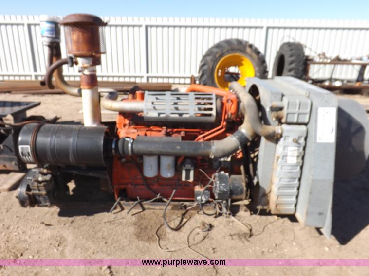 image for item H9013 Allis Chalmers six cylinder turbo diesel engine