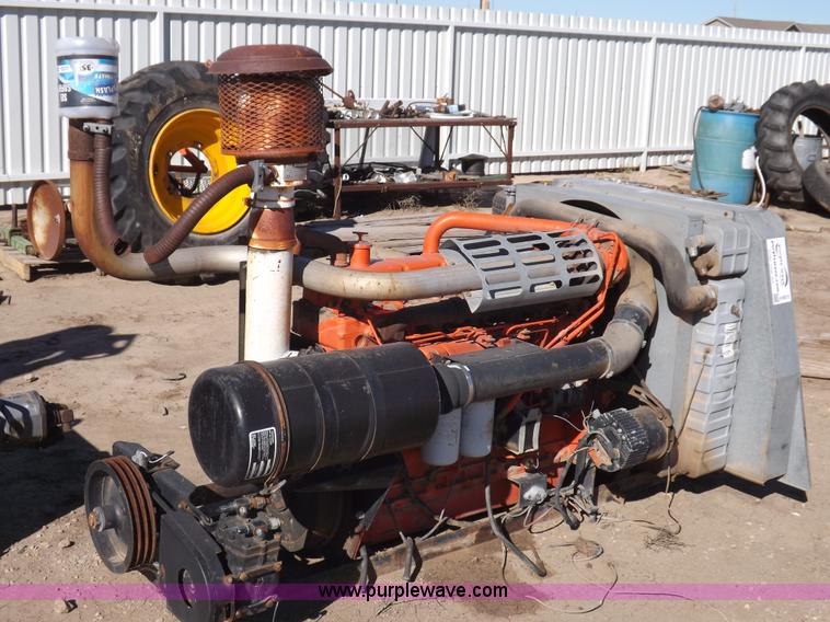 image for item H9013 Allis Chalmers six cylinder turbo diesel engine