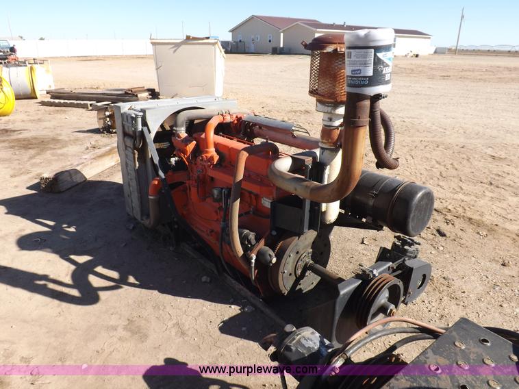 image for item H9013 Allis Chalmers six cylinder turbo diesel engine