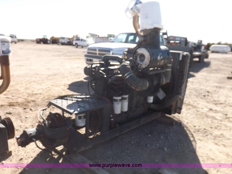 image for item H9014 Allis Chalmers six cylinder turbo diesel engine