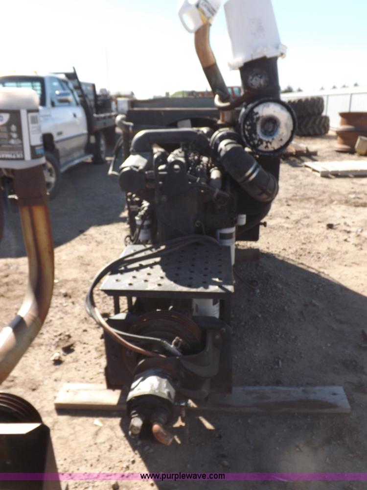 image for item H9014 Allis Chalmers six cylinder turbo diesel engine