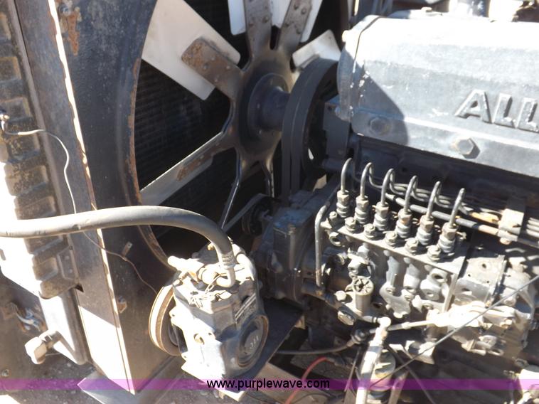 image for item H9014 Allis Chalmers six cylinder turbo diesel engine