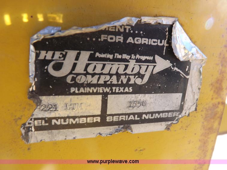 image for item H9015 Hamby 221LTM ripper