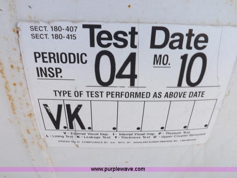 image for item H9016 Arrow Tank Manufacturing propane tank