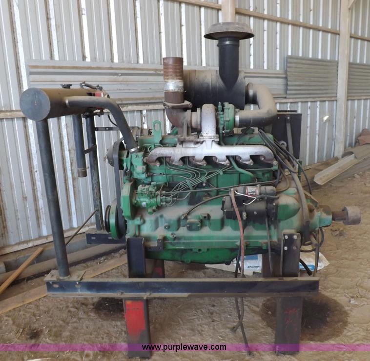 image for item H9023 John Deere 6068 6.8L six cylinder turbo diesel engine