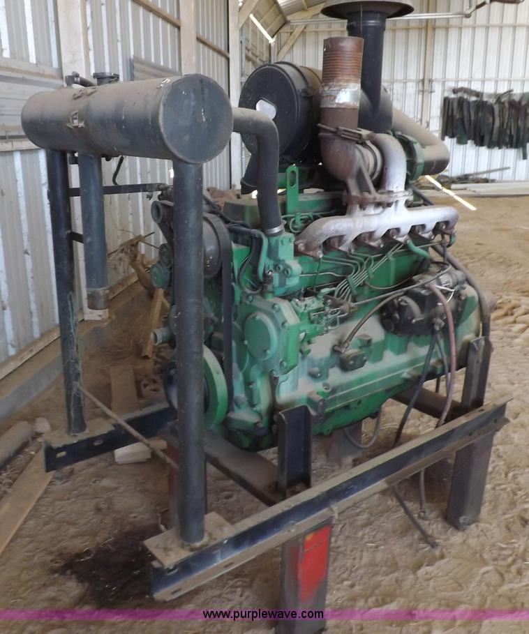 image for item H9023 John Deere 6068 6.8L six cylinder turbo diesel engine