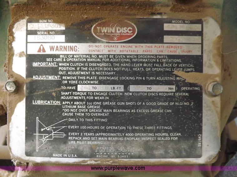 image for item H9023 John Deere 6068 6.8L six cylinder turbo diesel engine