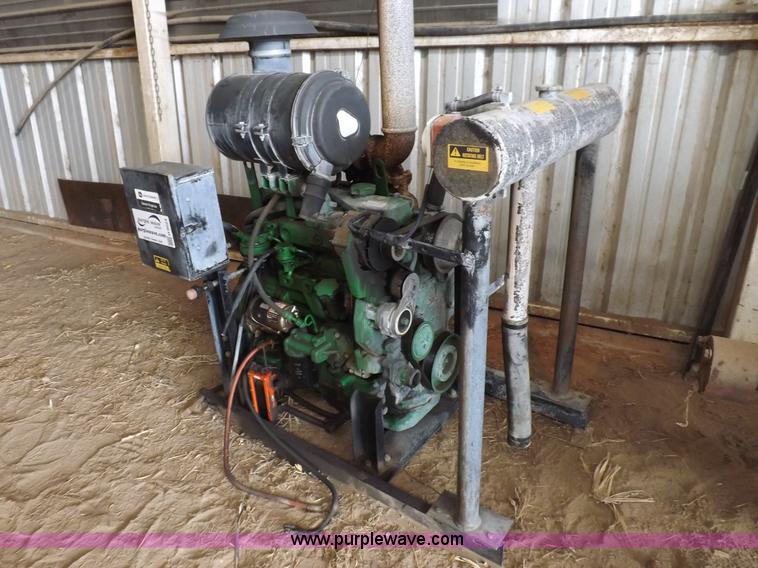 image for item H9024 John Deere 4045 4.5L four cylinder turbo diesel engine
