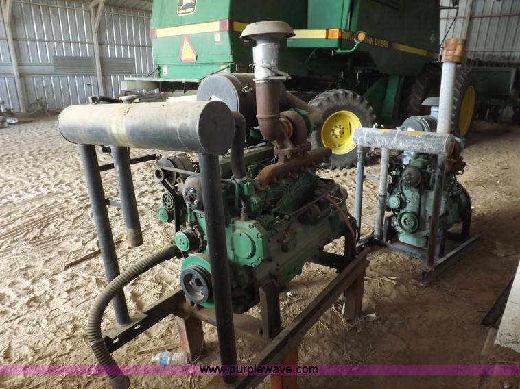 image for item H9025 John Deere 6068 6.8L six cylinder turbo diesel engine