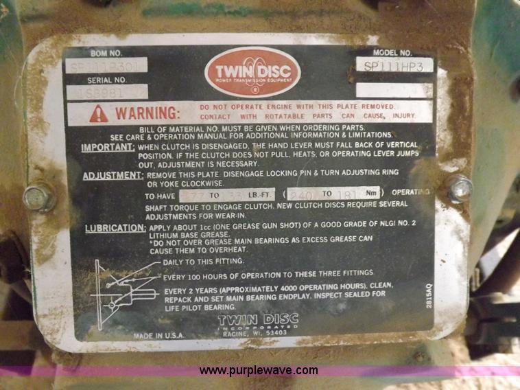 image for item H9025 John Deere 6068 6.8L six cylinder turbo diesel engine