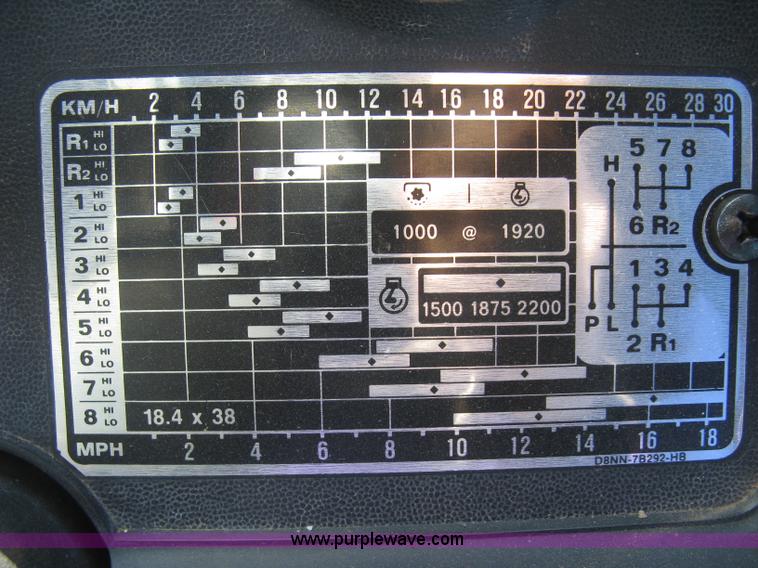 image for item H9373 1979 Ford TW30 tractor