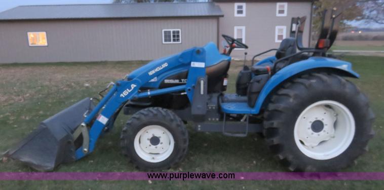 image for item I5921 2001 New Holland TC35 MFWD tractor