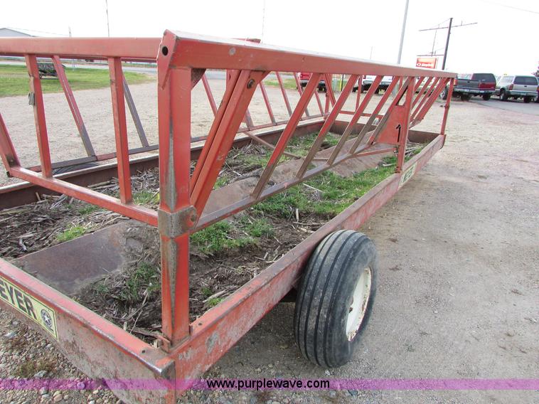 image for item I6741 Meyer round bale feeder wagon