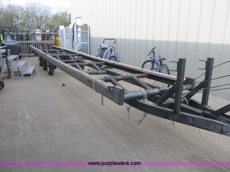 image for item AC9348 1995 Haul Rite pontoon boat trailer