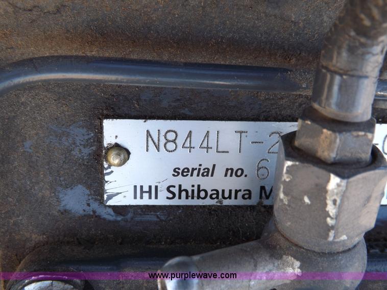 image for item AW9476 Shibaura 2.216L four cylinder turbo diesel engine