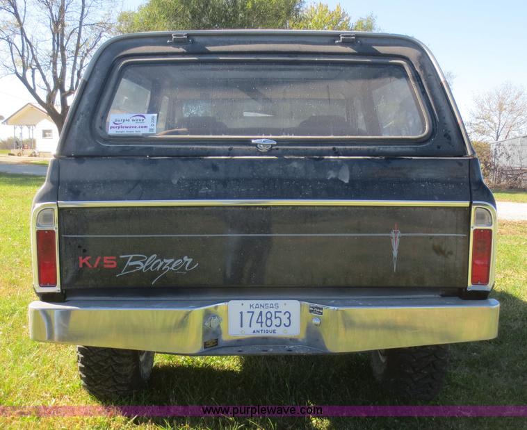 image for item D2202 1972 Chevrolet K5 Blazer SUV