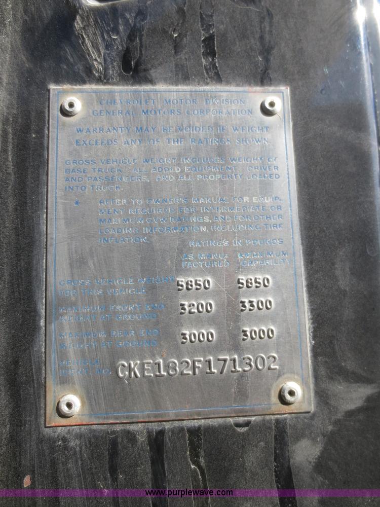 image for item D2202 1972 Chevrolet K5 Blazer SUV