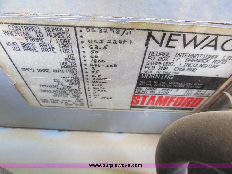 image for item E4963 Newage/Stamford generator