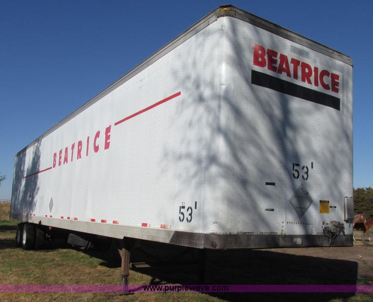 image for item G9905 1996 Fruehauf FBHLP-9-1.5-NT2-53W dry van trailer