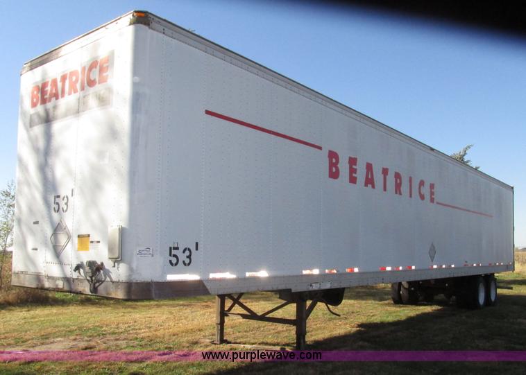 image for item G9905 1996 Fruehauf FBHLP-9-1.5-NT2-53W dry van trailer