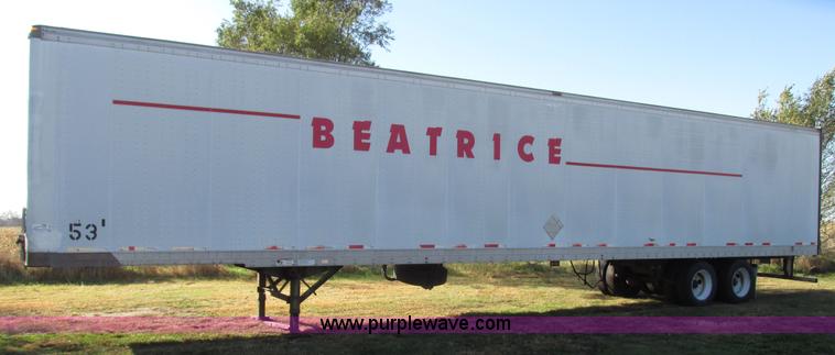 image for item G9905 1996 Fruehauf FBHLP-9-1.5-NT2-53W dry van trailer