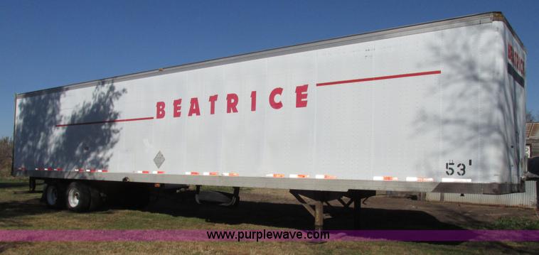 image for item G9905 1996 Fruehauf FBHLP-9-1.5-NT2-53W dry van trailer
