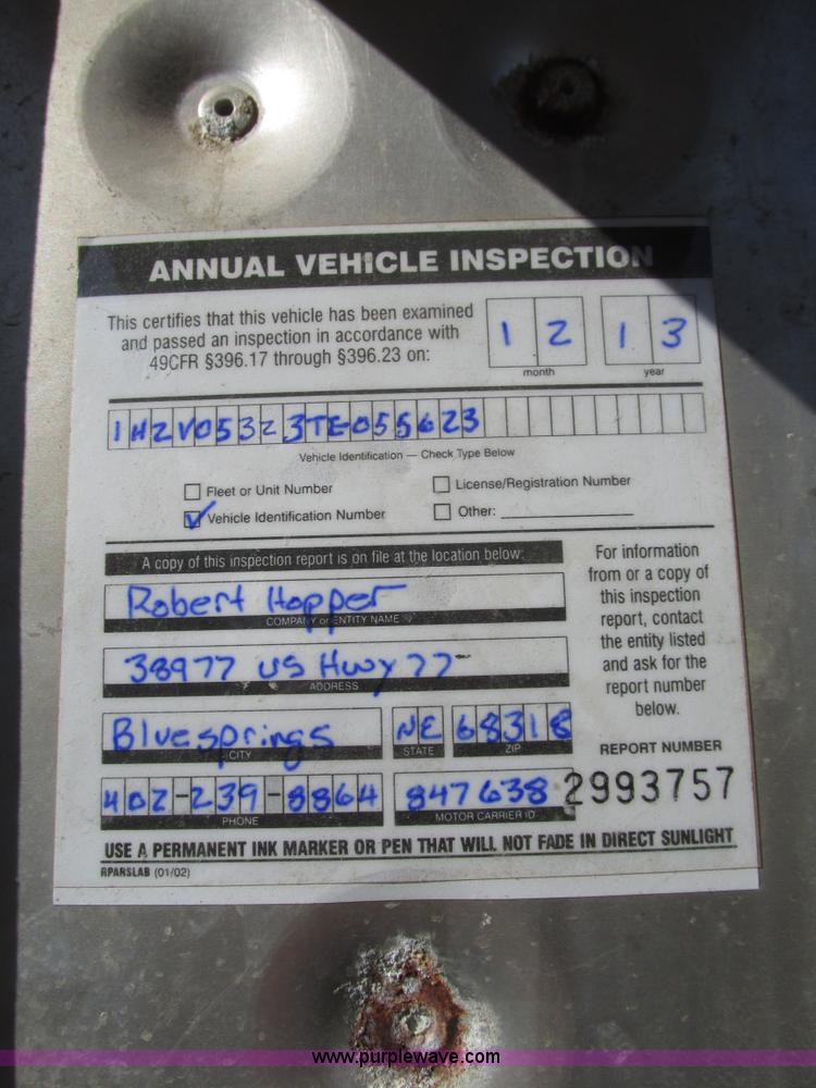 image for item G9905 1996 Fruehauf FBHLP-9-1.5-NT2-53W dry van trailer