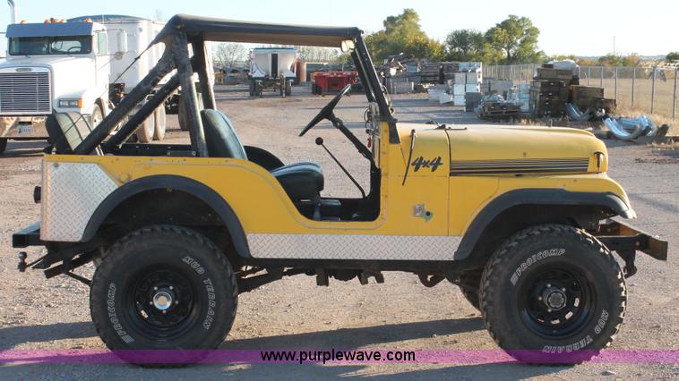 image for item H5530 1968 Jeep CJ5 SUV