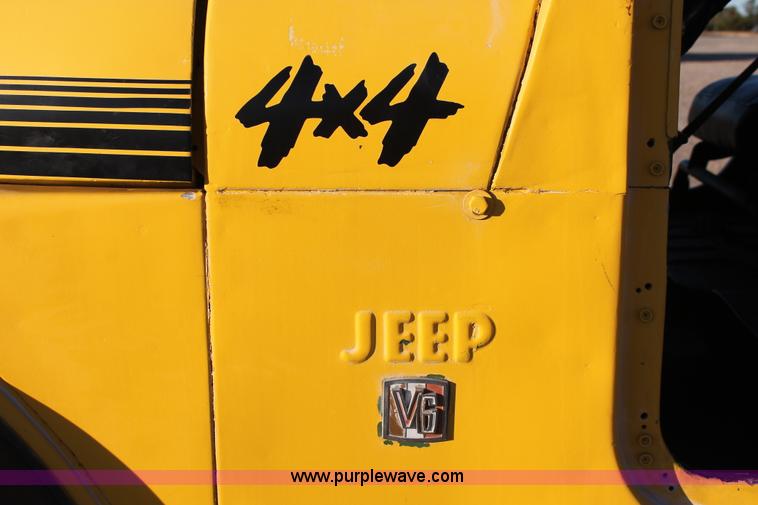 image for item H5530 1968 Jeep CJ5 SUV