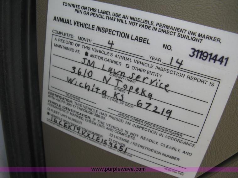 image for item H8749 2001 Chevrolet Silverado 1500 Ext. Cab pickup truck