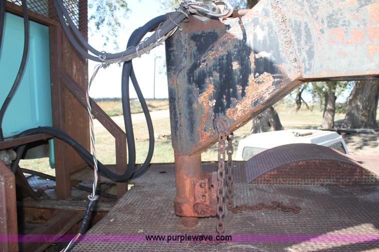 image for item H8757 1972 shop built tilt deck trailer