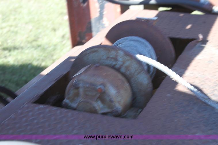 image for item H8757 1972 shop built tilt deck trailer