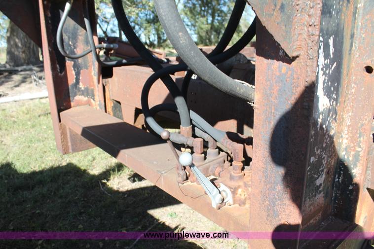 image for item H8757 1972 shop built tilt deck trailer