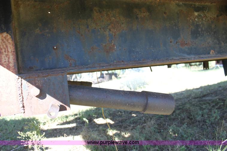 image for item H8757 1972 shop built tilt deck trailer