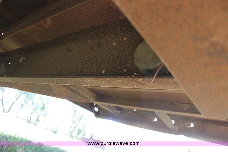 image for item H8757 1972 shop built tilt deck trailer