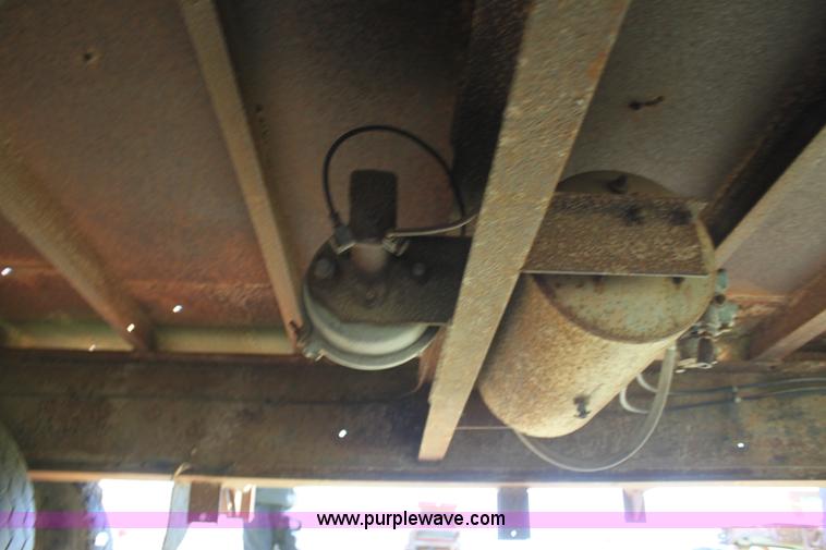 image for item H8757 1972 shop built tilt deck trailer