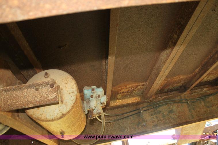 image for item H8757 1972 shop built tilt deck trailer