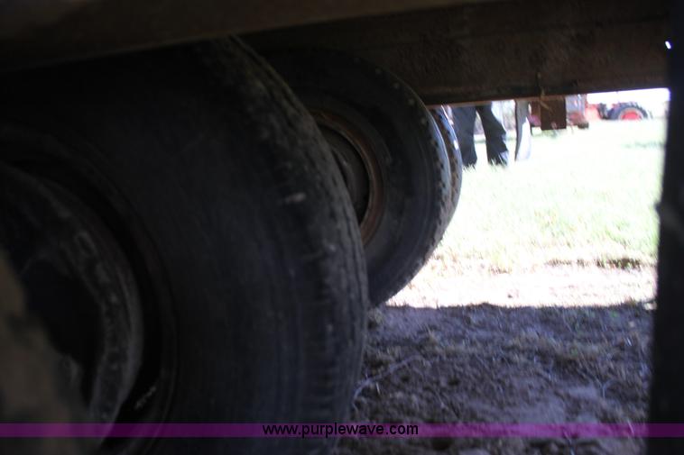 image for item H8757 1972 shop built tilt deck trailer