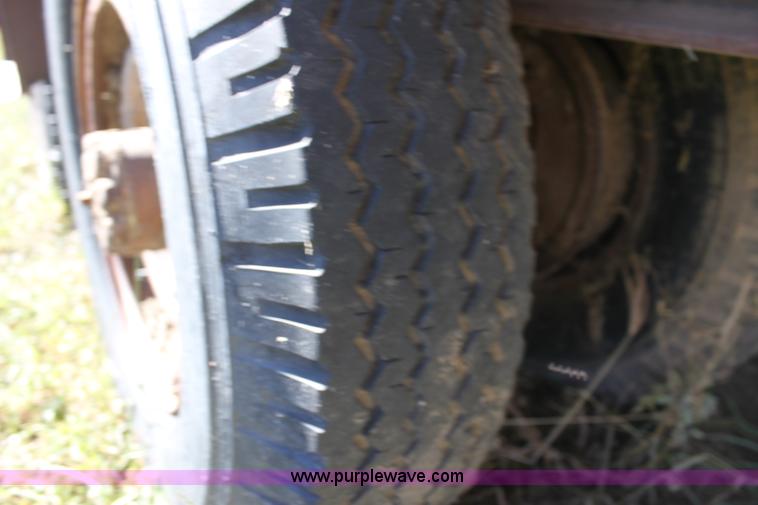 image for item H8757 1972 shop built tilt deck trailer