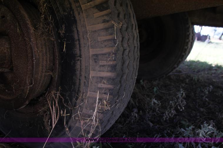 image for item H8757 1972 shop built tilt deck trailer