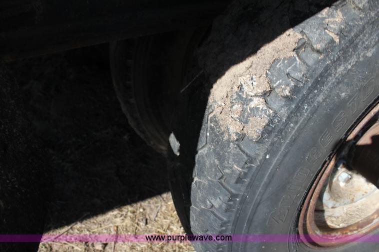 image for item H8757 1972 shop built tilt deck trailer