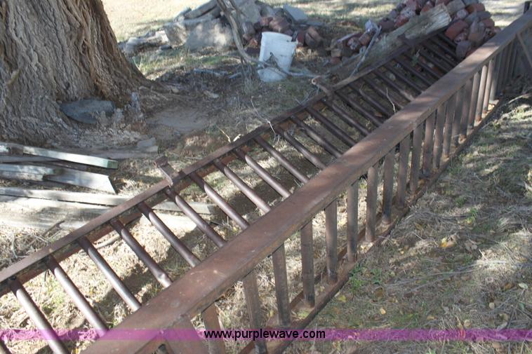 image for item H8757 1972 shop built tilt deck trailer