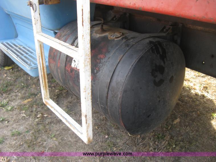 image for item H9371 1971 Chevrolet C50 stake bed dump truck