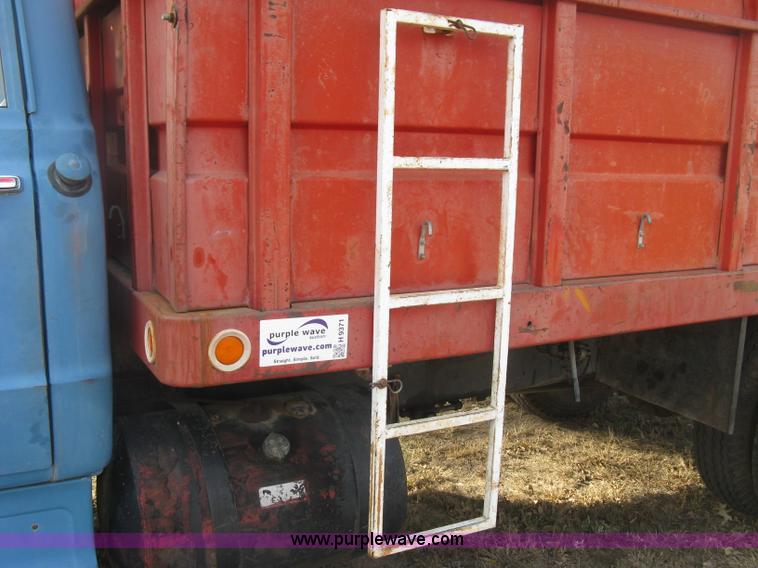 image for item H9371 1971 Chevrolet C50 stake bed dump truck